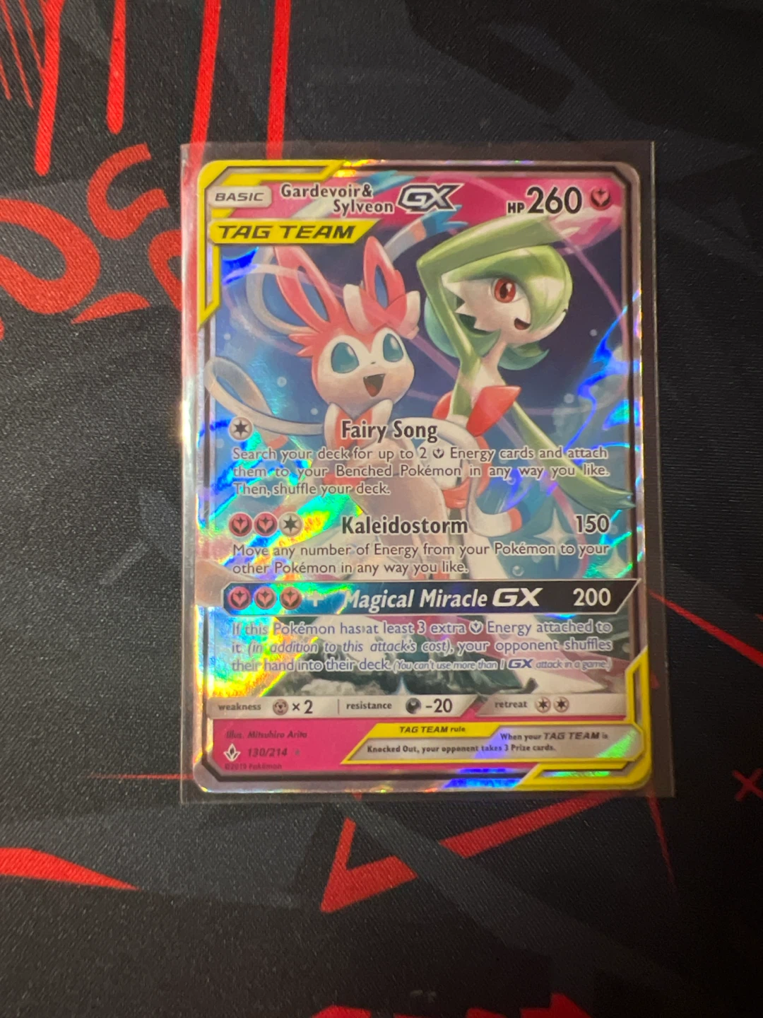 Gardevoir & Sylveon Unbroken Bonds Tag Team GX