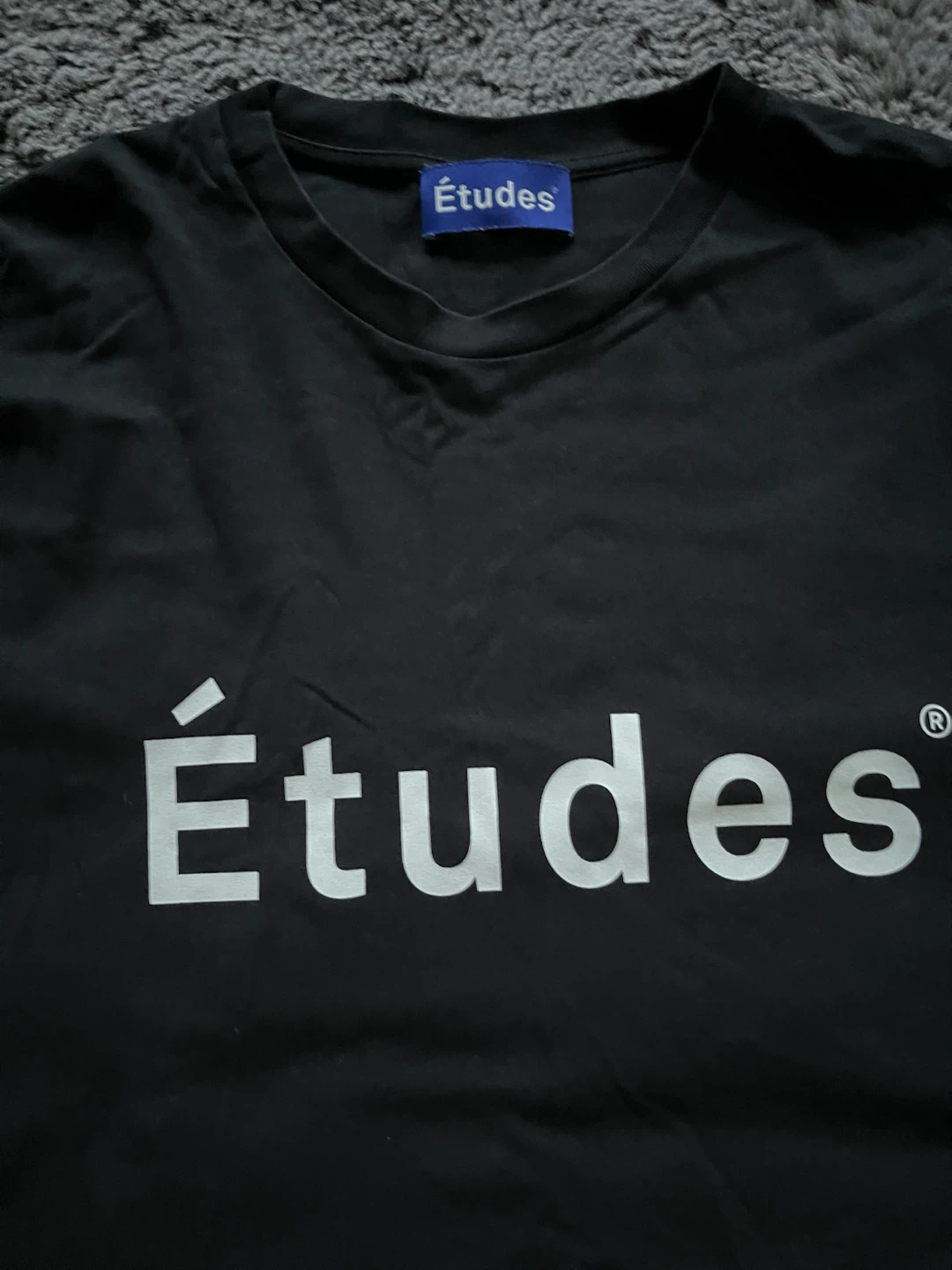 Études Black Logo T-Shirt - photo 2
