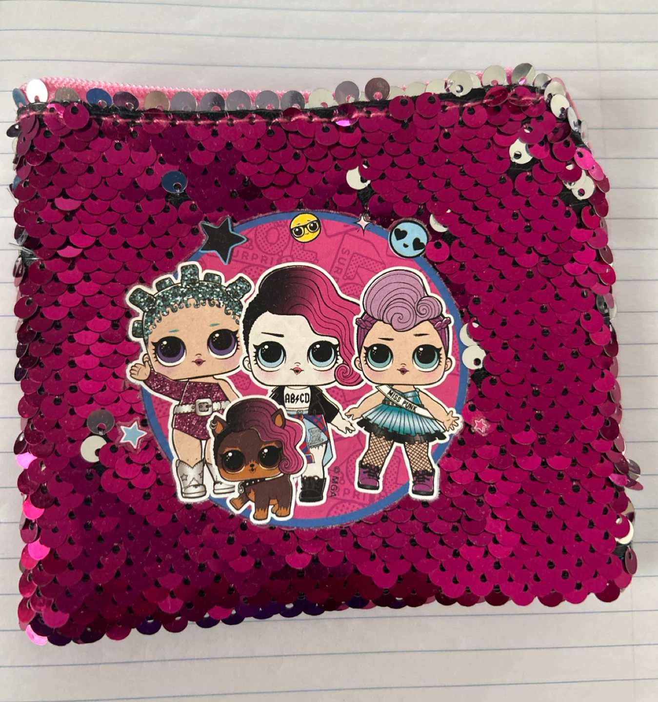 LOL Surprise Sequin Pouch