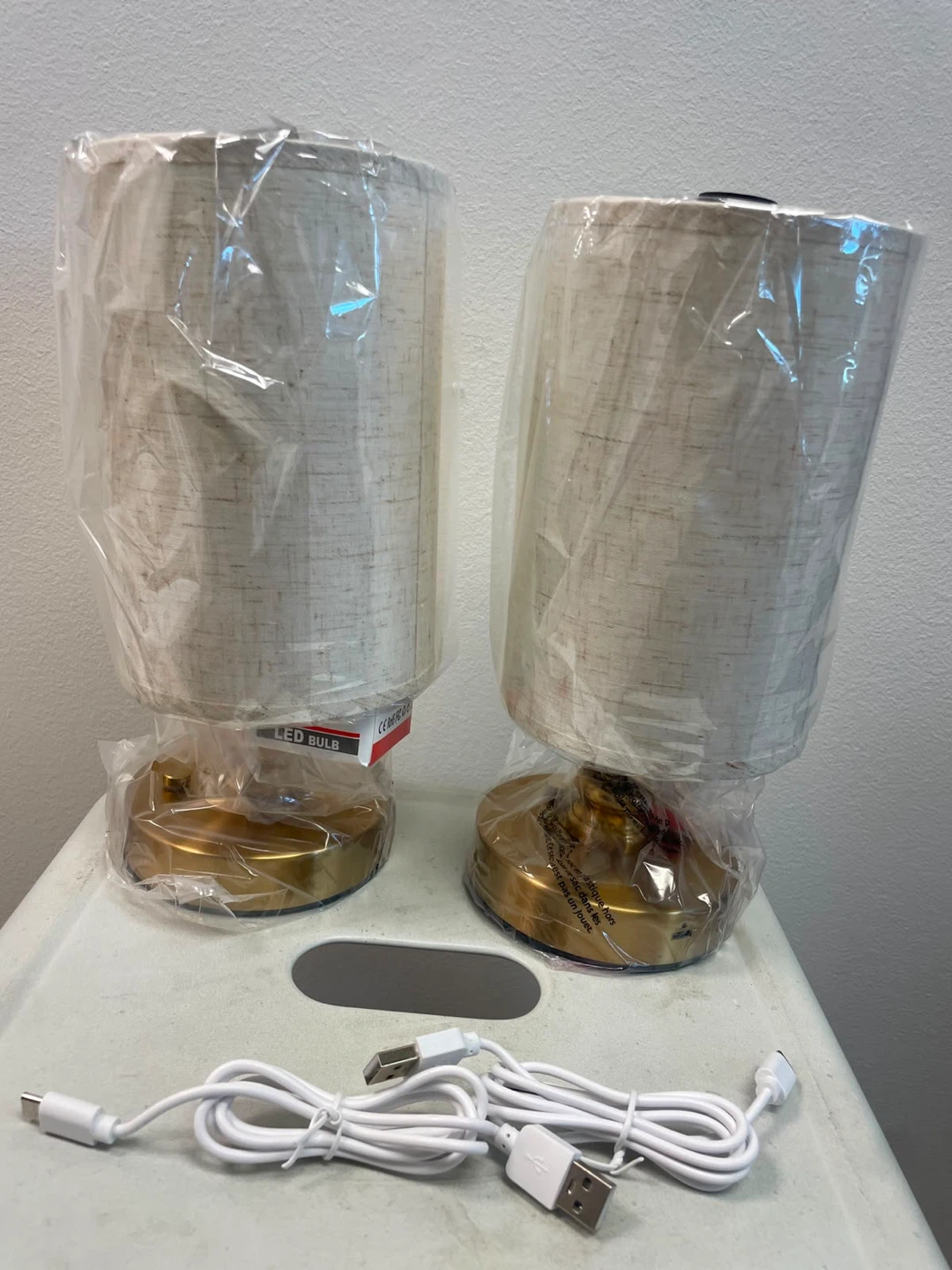 Set of 2 Rechargeable Table Lamps - photo 2
