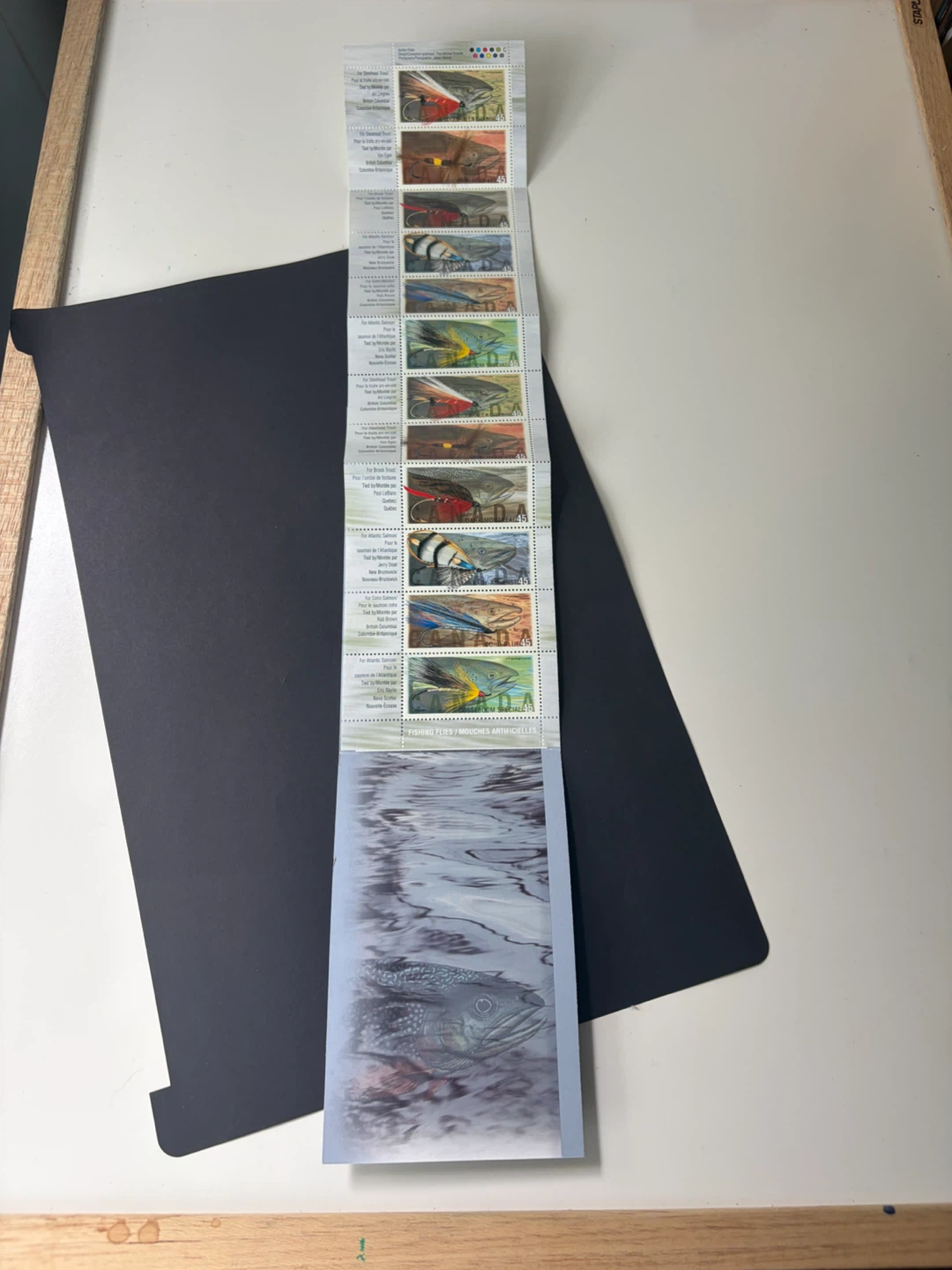 🇨🇦Fishing Flies Stamps (12 Stamps) - photo 5
