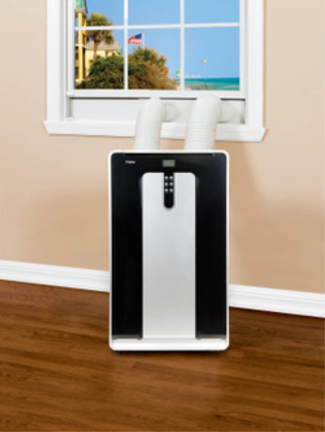 4-in-1 HAIER Portable Air Conditioner 13,500 BTU + Heating Pump