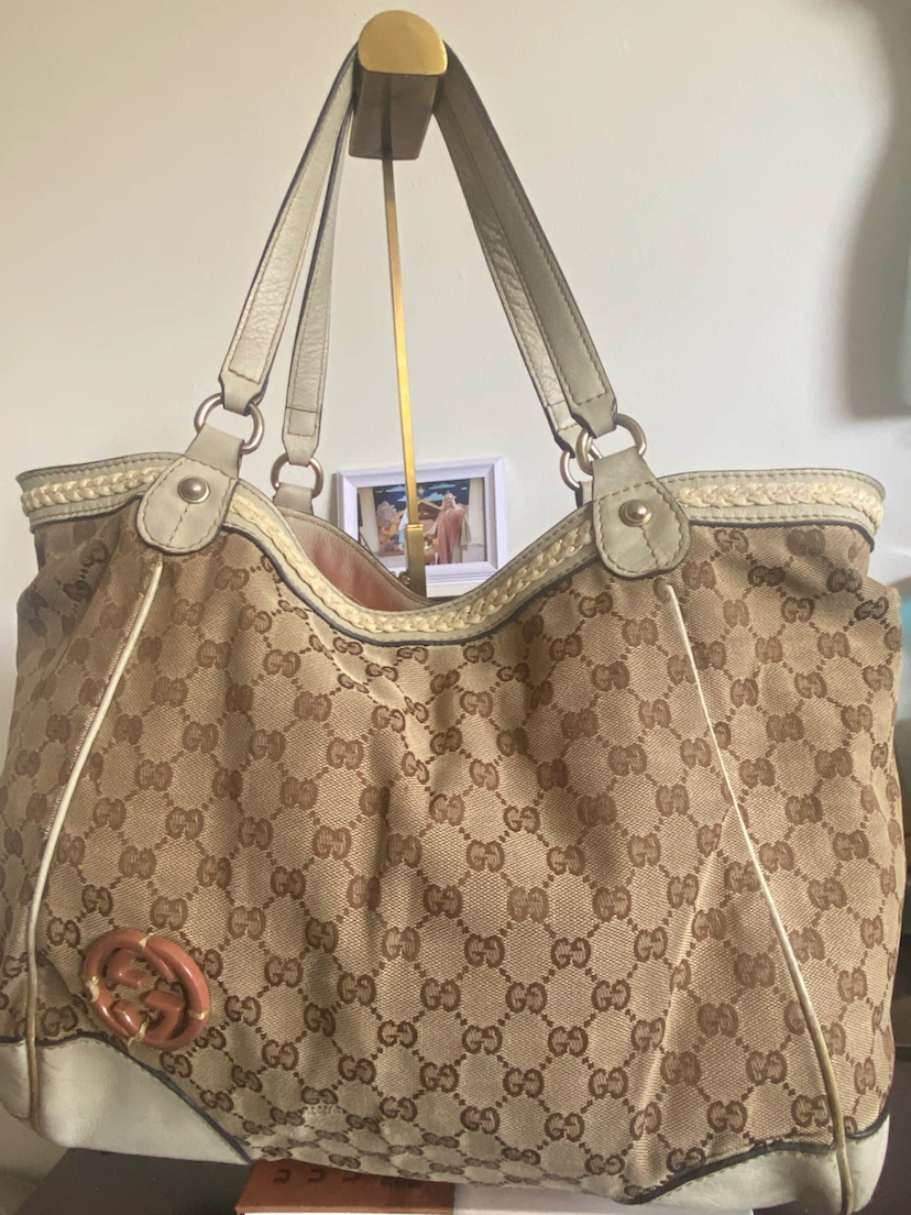 Gucci Monogram Tote Bag