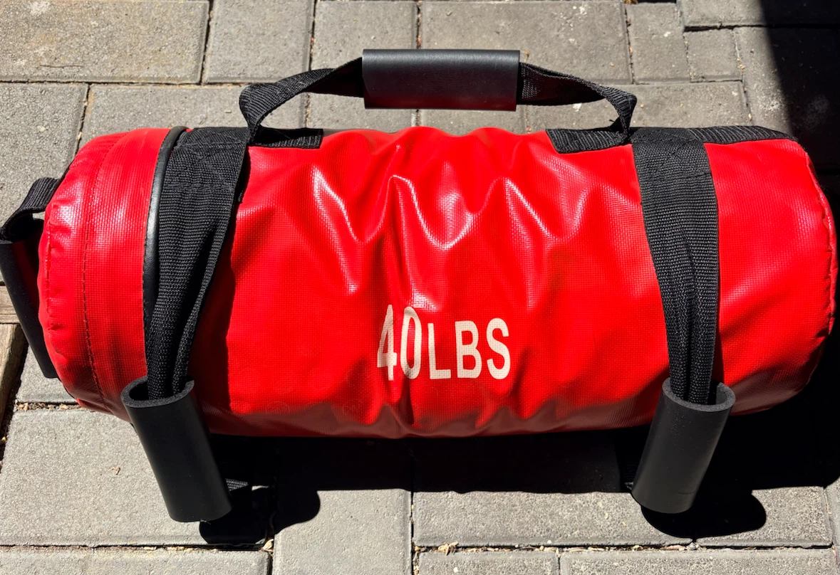 Red 40LBS Fitness Sandbag