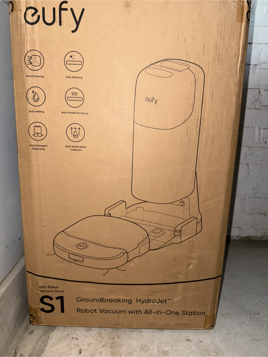 eufy Robot Vacuum Omni S1 Pro (Model: T2080)