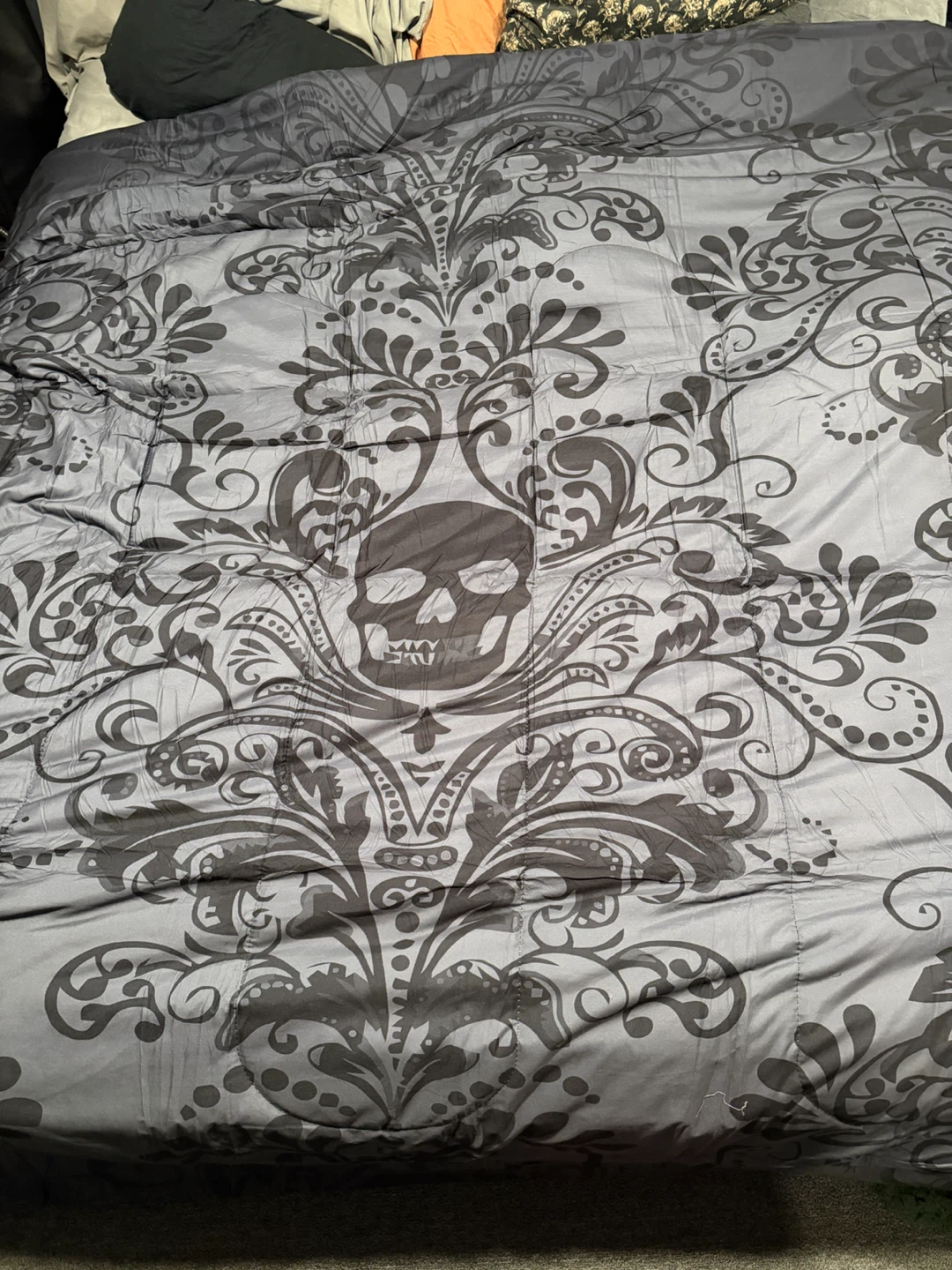Skull Damask Comforter - photo 2