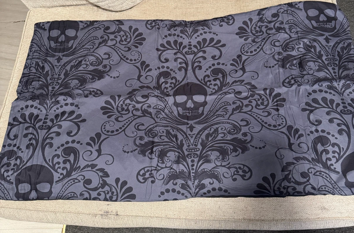 Skull Damask Comforter - photo 3