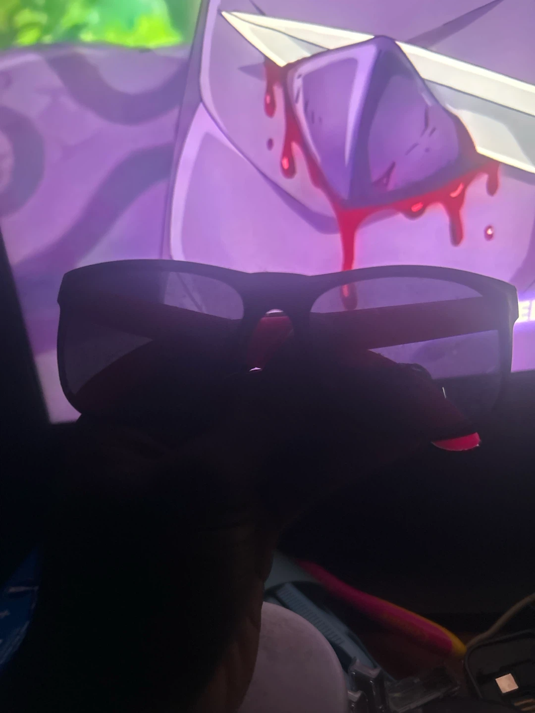 Red Framed Glasses