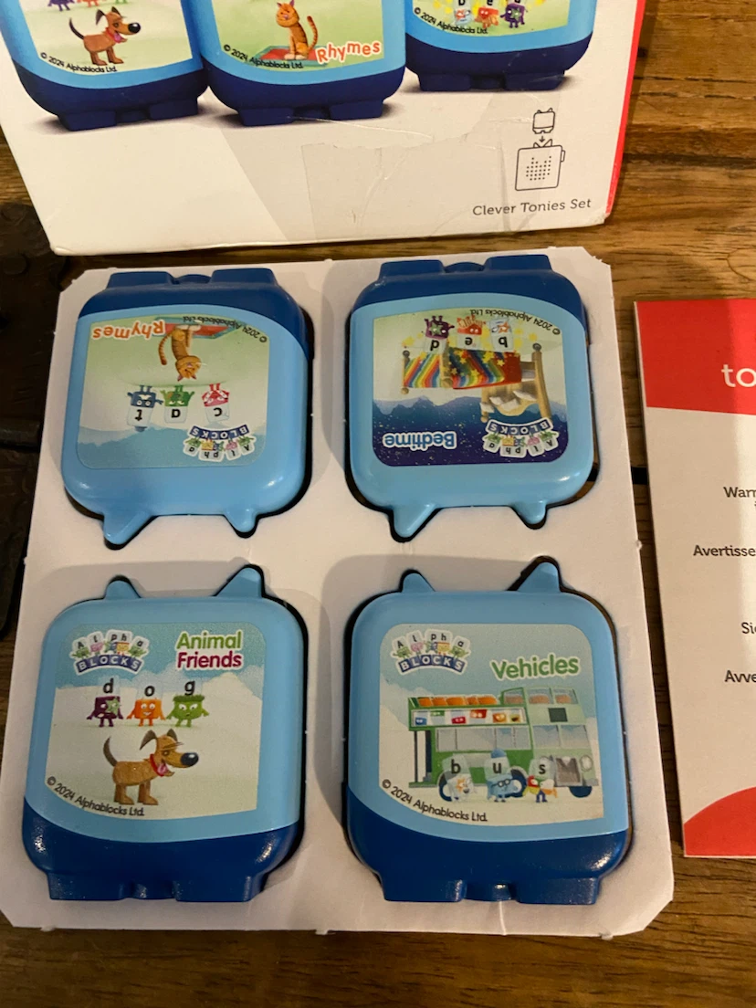 New tonies Alphablocks Blue Zoo Clever Pocket Tonie Set - photo 2