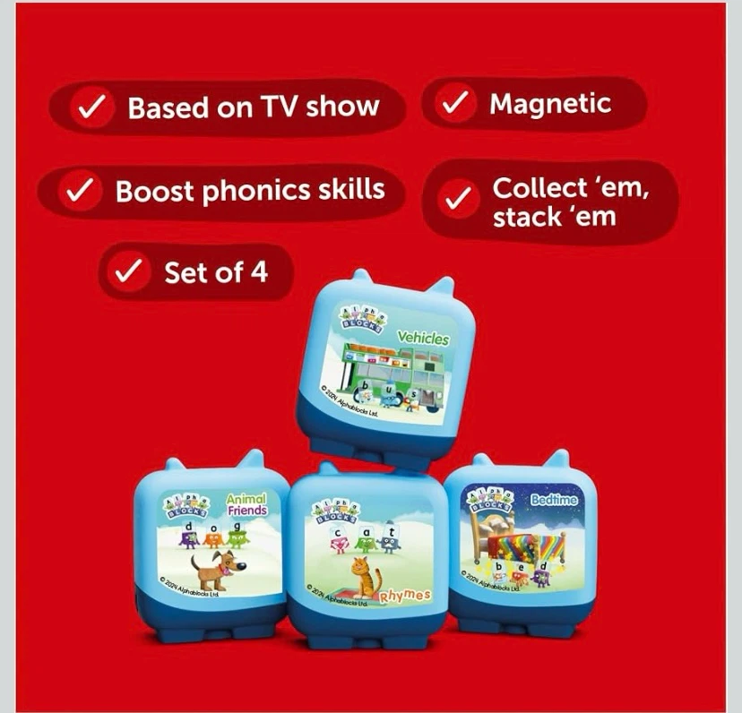New tonies Alphablocks Blue Zoo Clever Pocket Tonie Set - photo 5