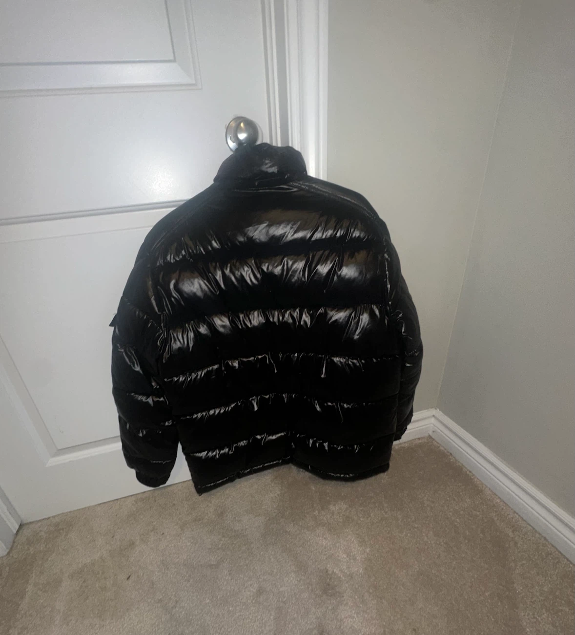 2023 Moncler Maya Down Jacket Black Size 4 (men’s Large) - photo 4