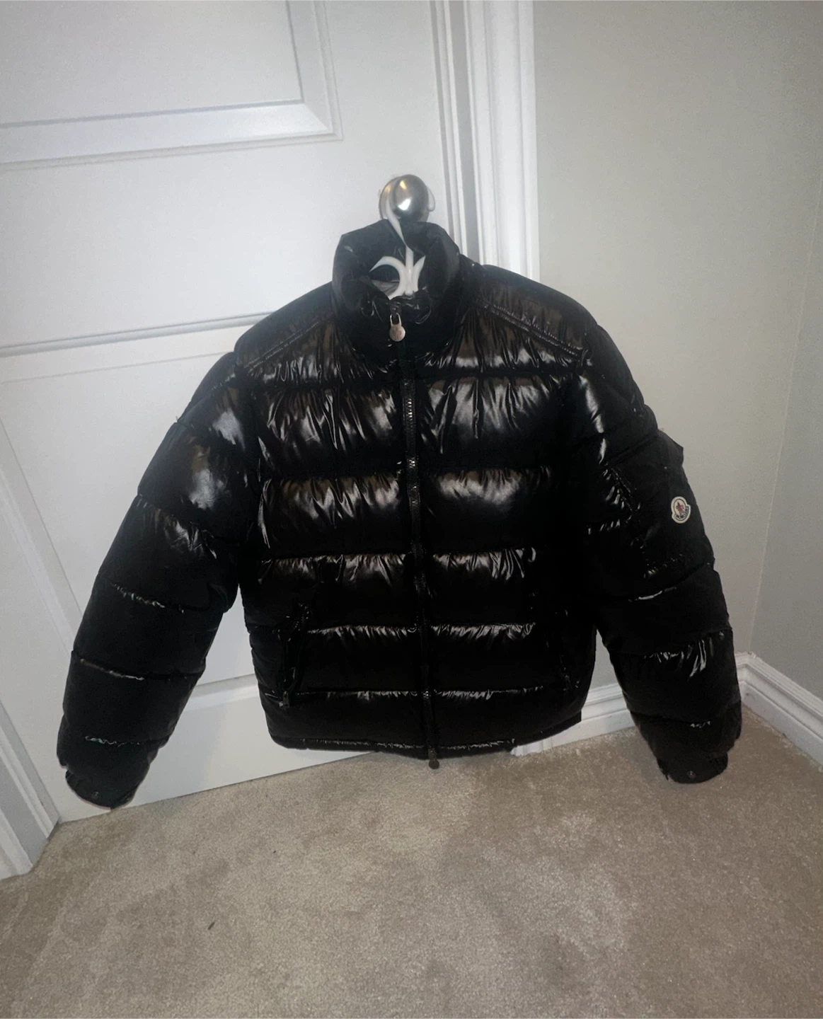 2023 Moncler Maya Down Jacket Black Size 4 (men’s Large) - photo 5