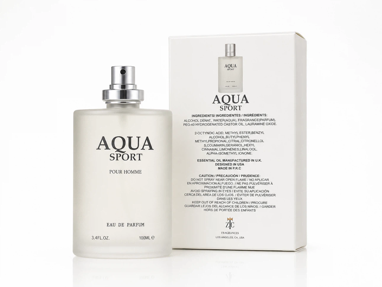 AQUA SPORT Pour Homme – Eau de Parfum (100ml) - photo 2