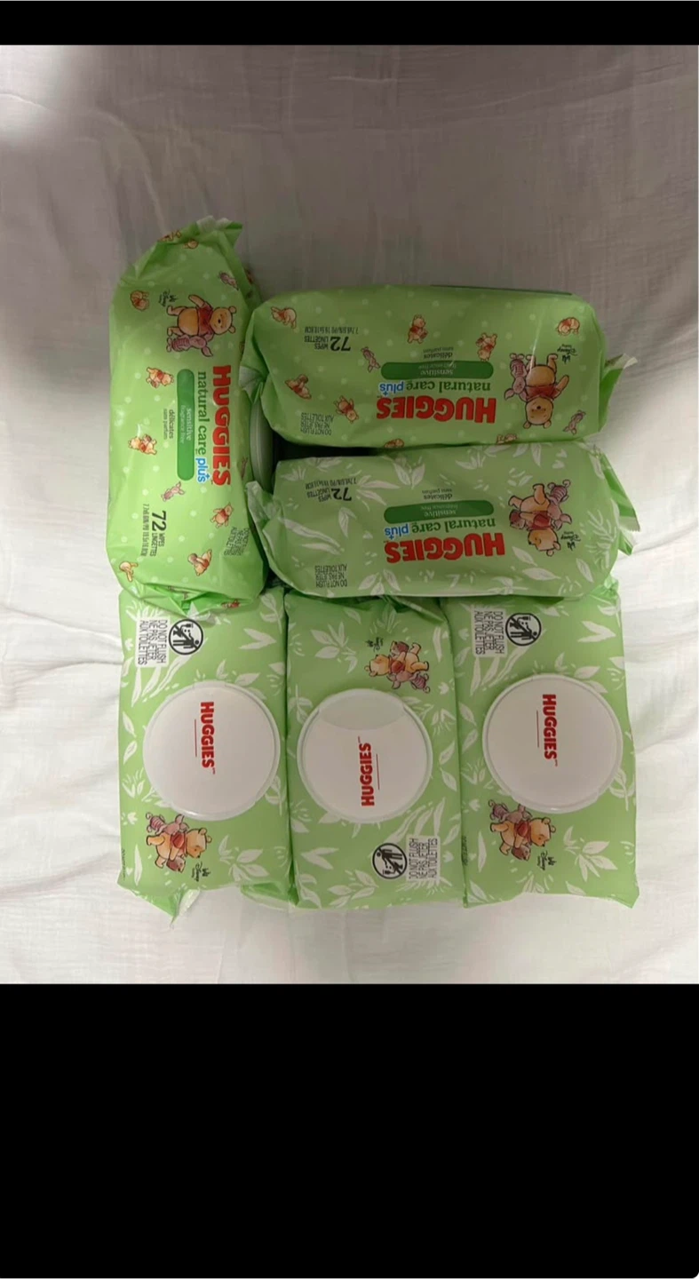 Huggies Natural Care Plus Baby Wipes (6 Pack) - photo 2