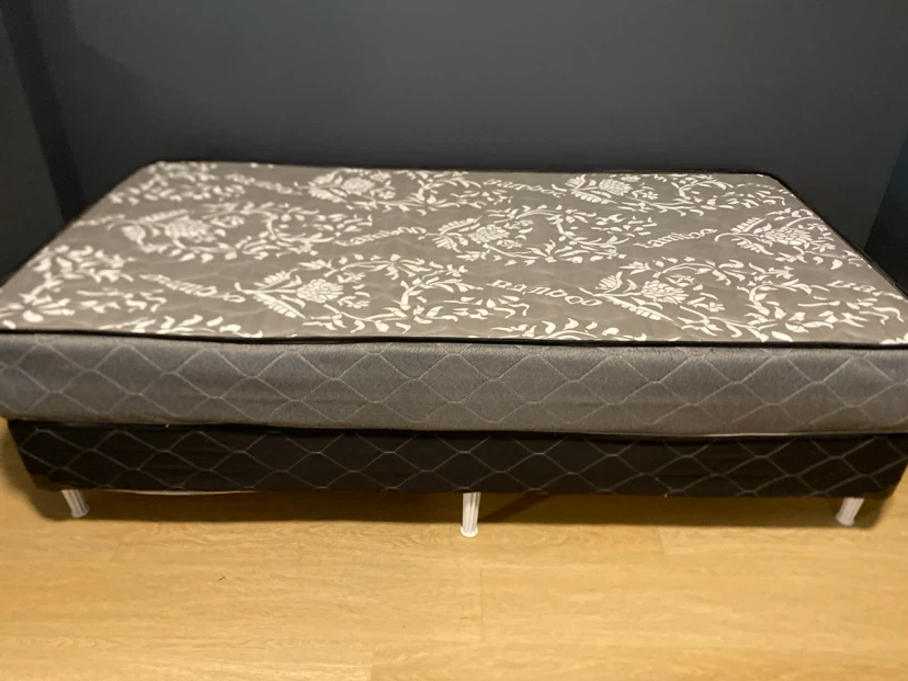 Single Mattress With Box Spring BARELY USED .