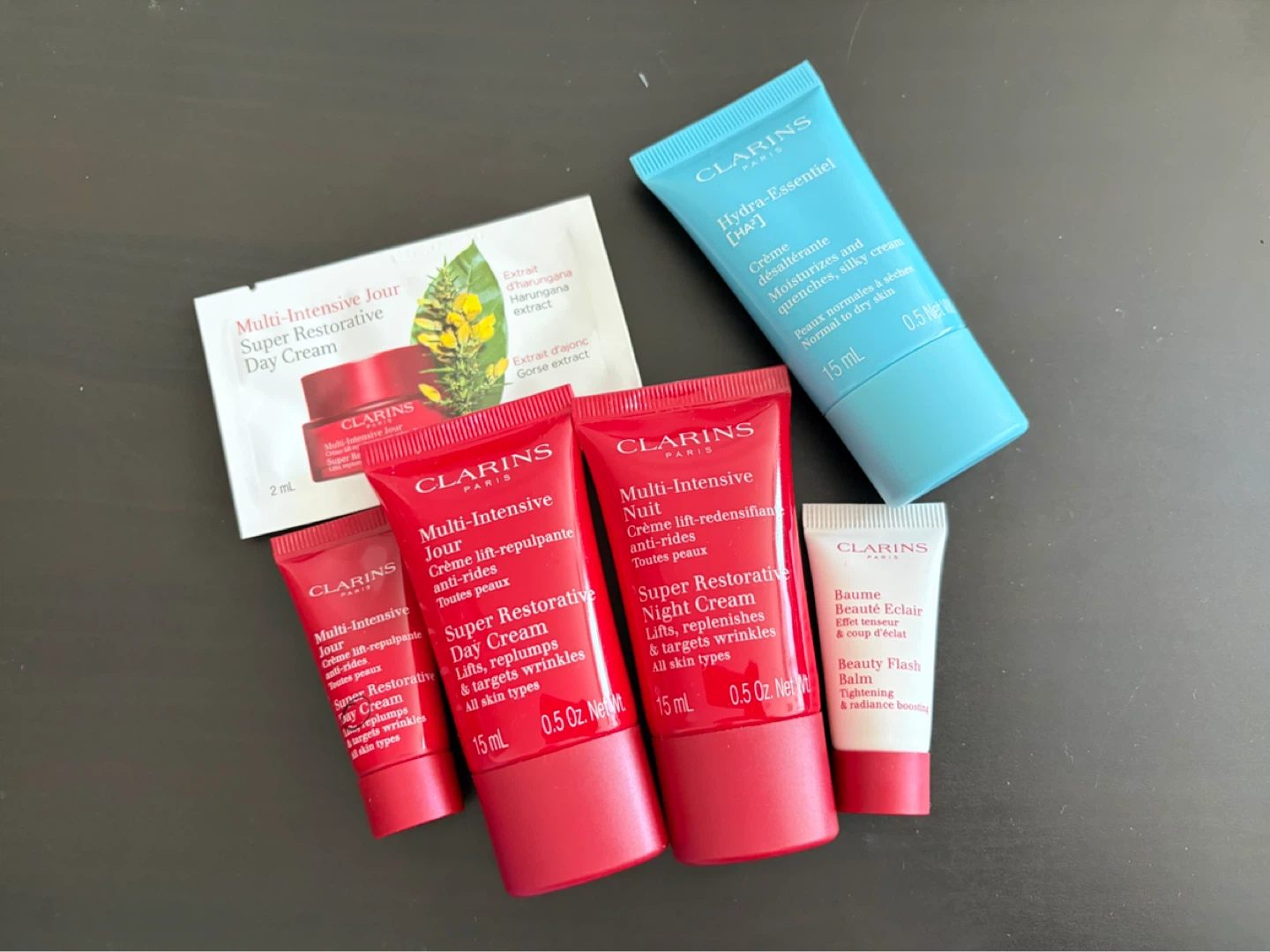 Clarins Skincare Set - Super Restorative Day/Night Cream
