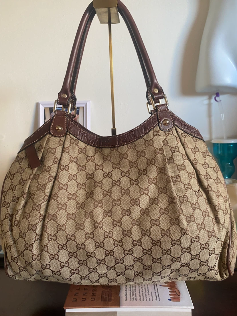 Gucci Monogram Shoulder Bag