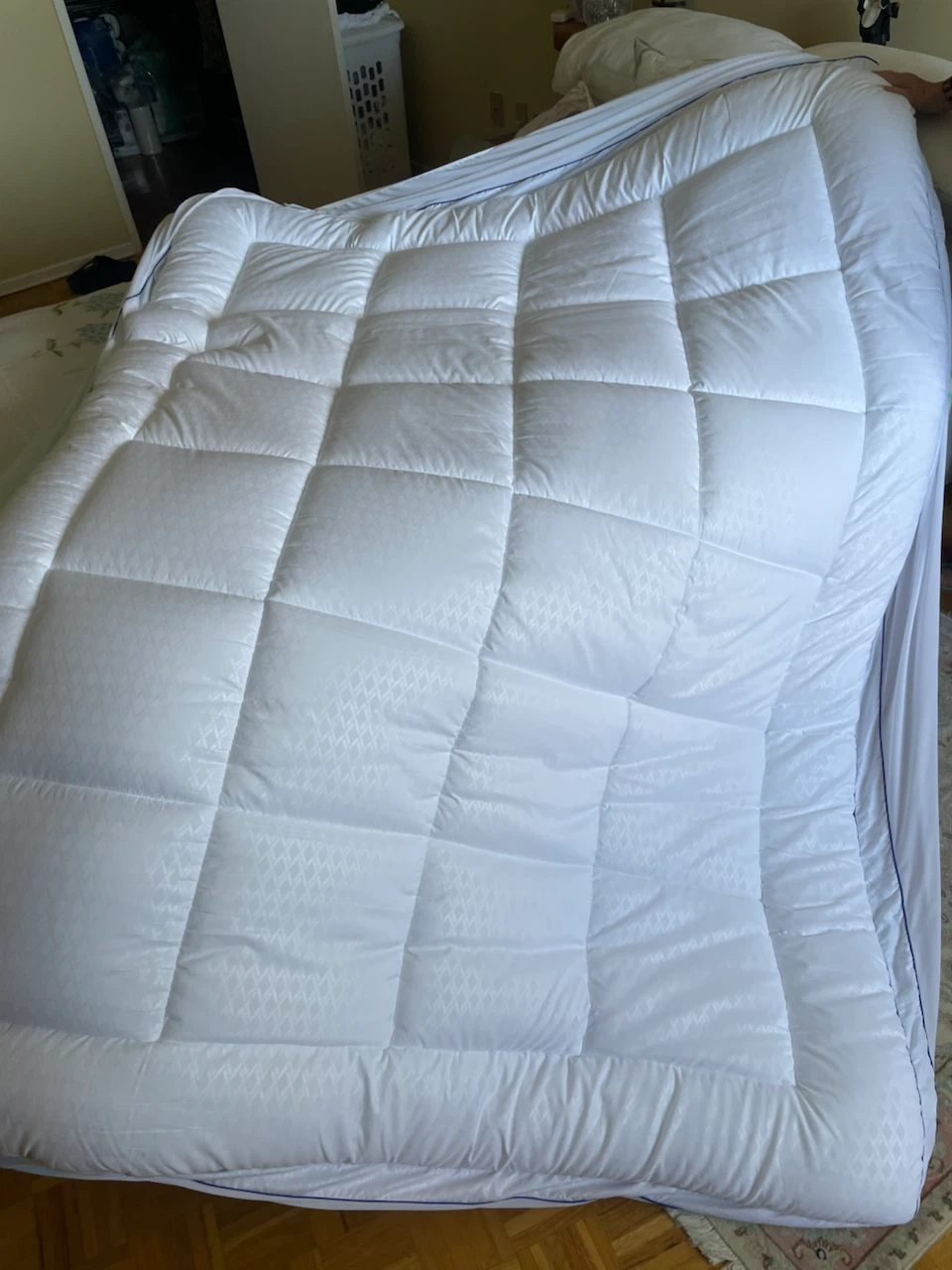 Premium Dual Layer 3 Inch Memory Foam Mattress Topper