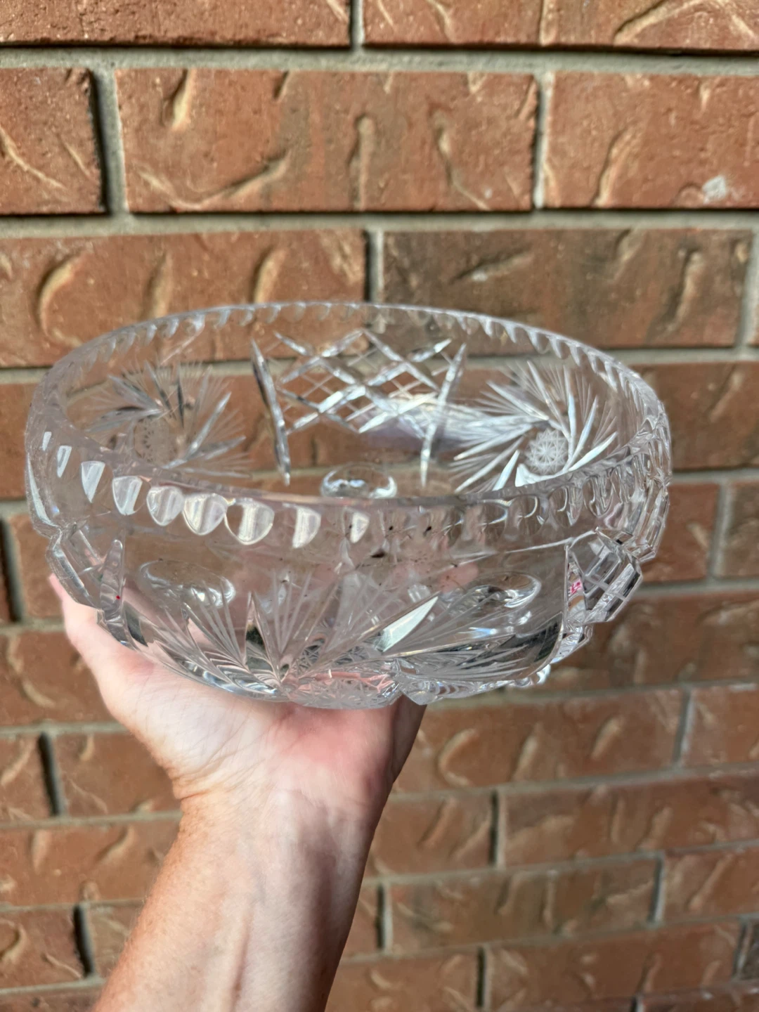 Crystal Footed Bowl