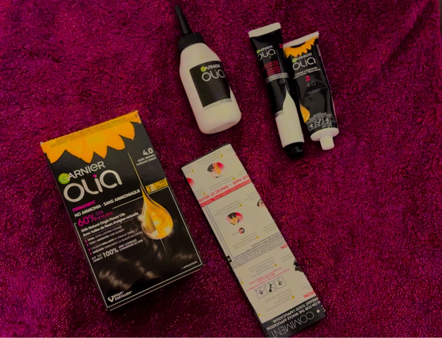 Garnier Olia Dark Brown Permanent Hair Colour