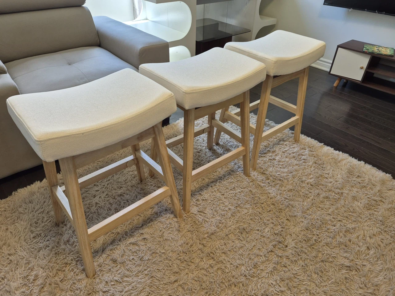 Set of 3 Counter Stools