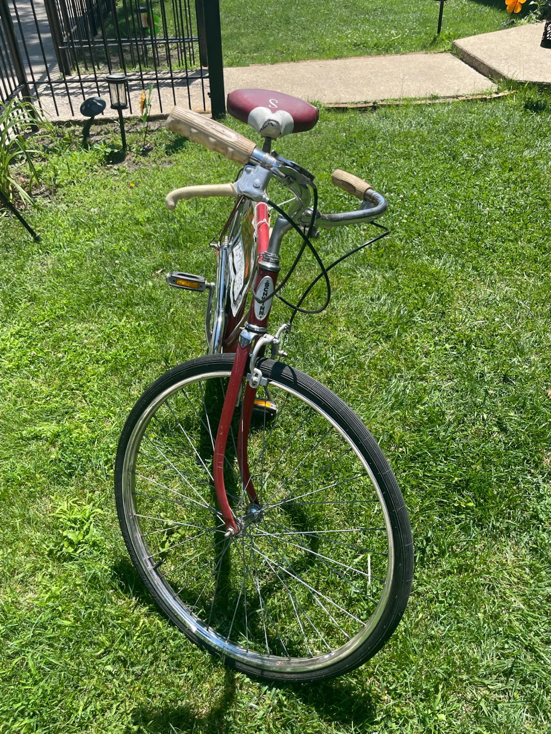 Red Schwinn Bicycle - photo 3