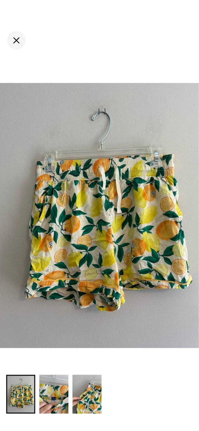 Old Navy Citrus Print Shorts