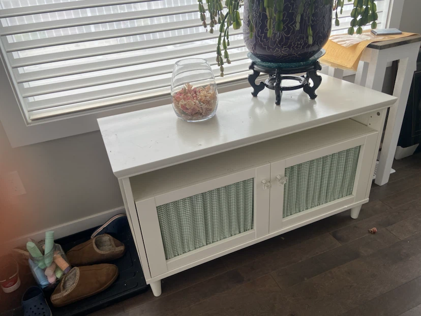 ikea unit roughly 57" W x 19" D x 24" H, - photo 2