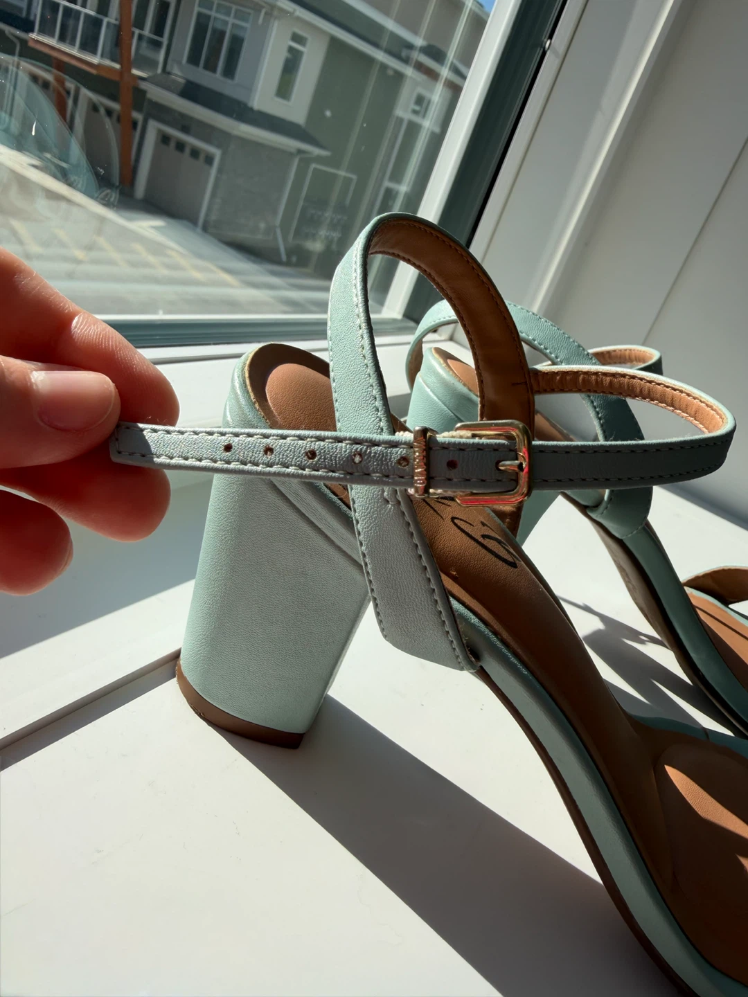 Vizzano Blue Block Heel Sandals - photo 4