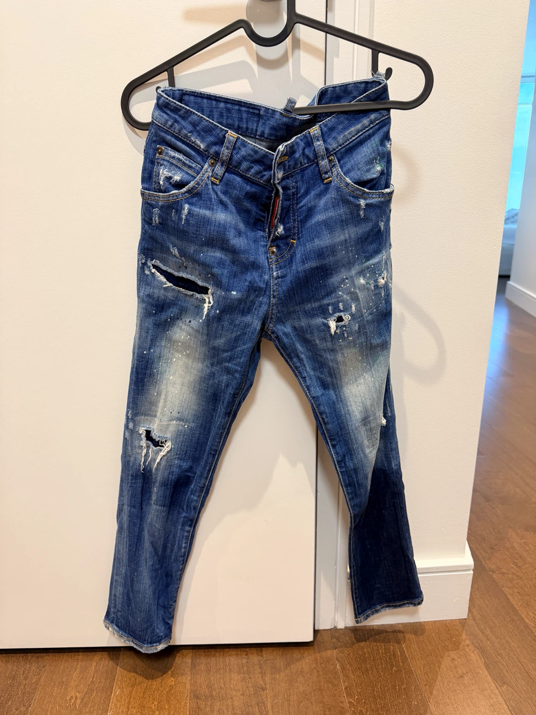 DSQUARED2 Distressed Blue Jeans Size 34