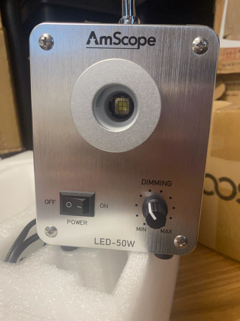 AmScope LED-50W Cold Fiber Optic Illuminator - photo 3