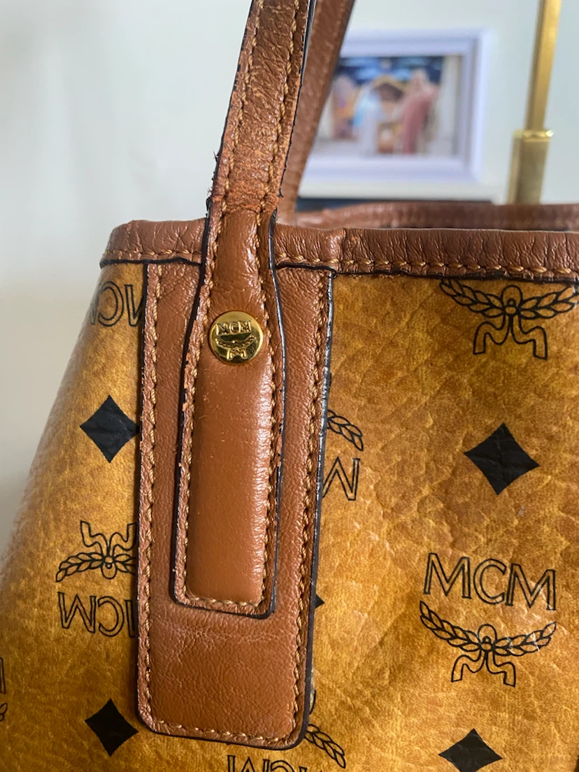 MCM Tote Bag - Cognac Visetos - photo 2