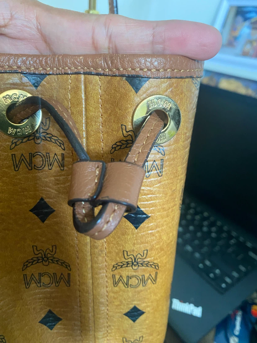 MCM Tote Bag - Cognac Visetos - photo 3