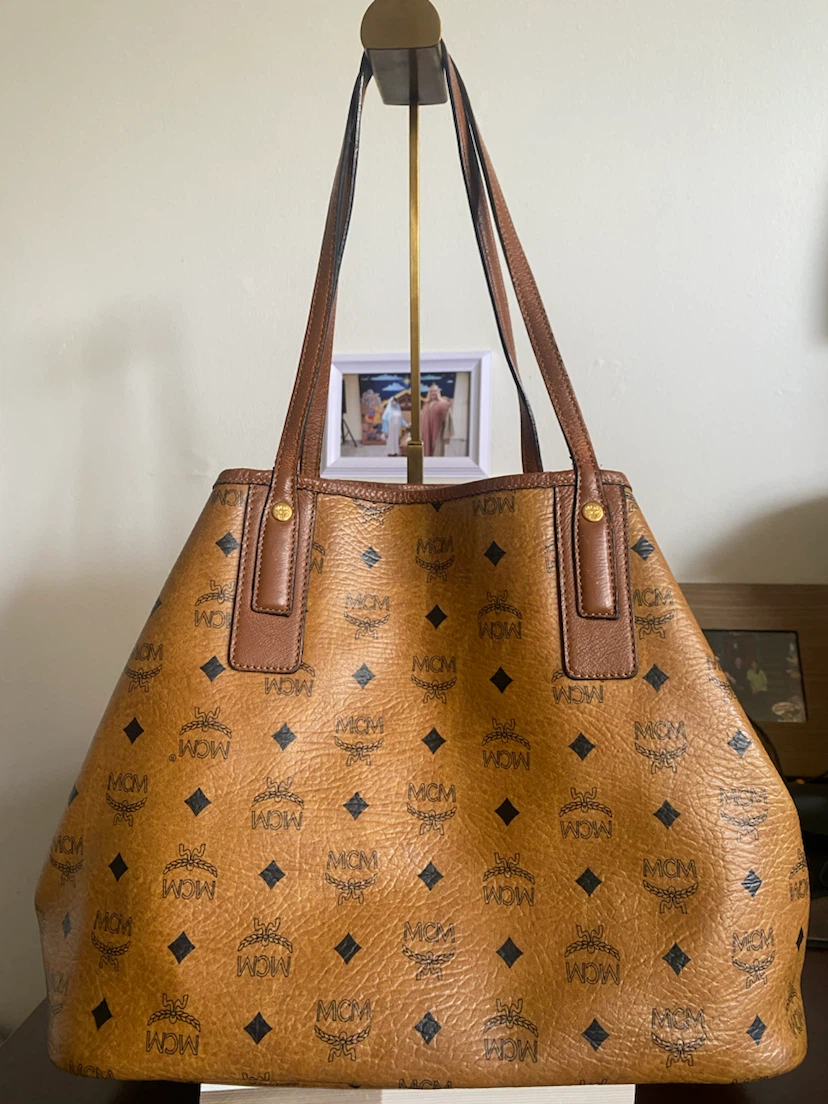 MCM Tote Bag - Cognac Visetos - photo 4