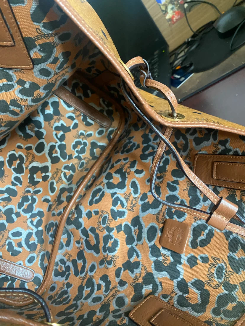 MCM Tote Bag - Cognac Visetos - photo 5