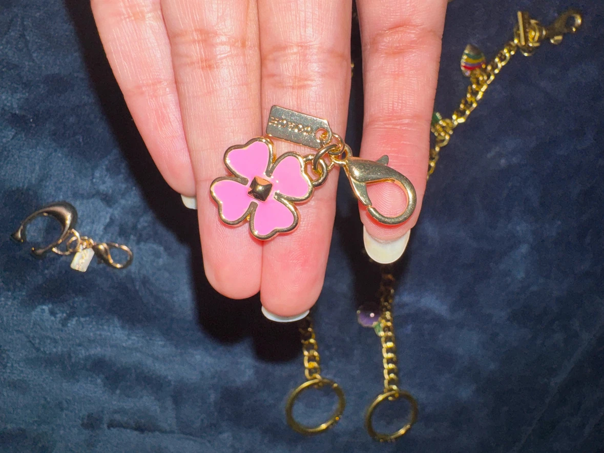 Coach Bag Charms - Bear, Heart, Flower, Cherries