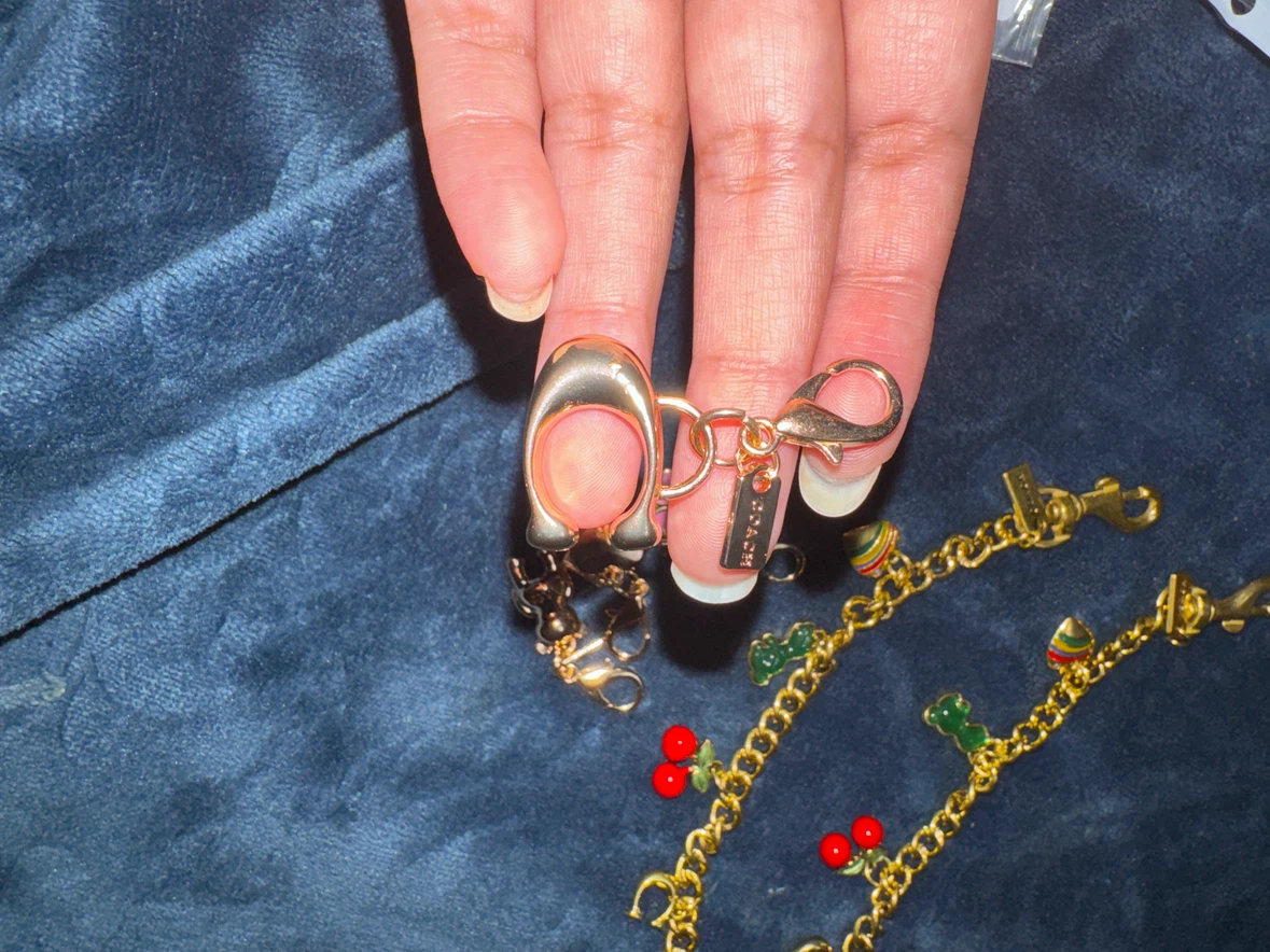 Coach Bag Charms - Bear, Heart, Flower, Cherries - photo 3