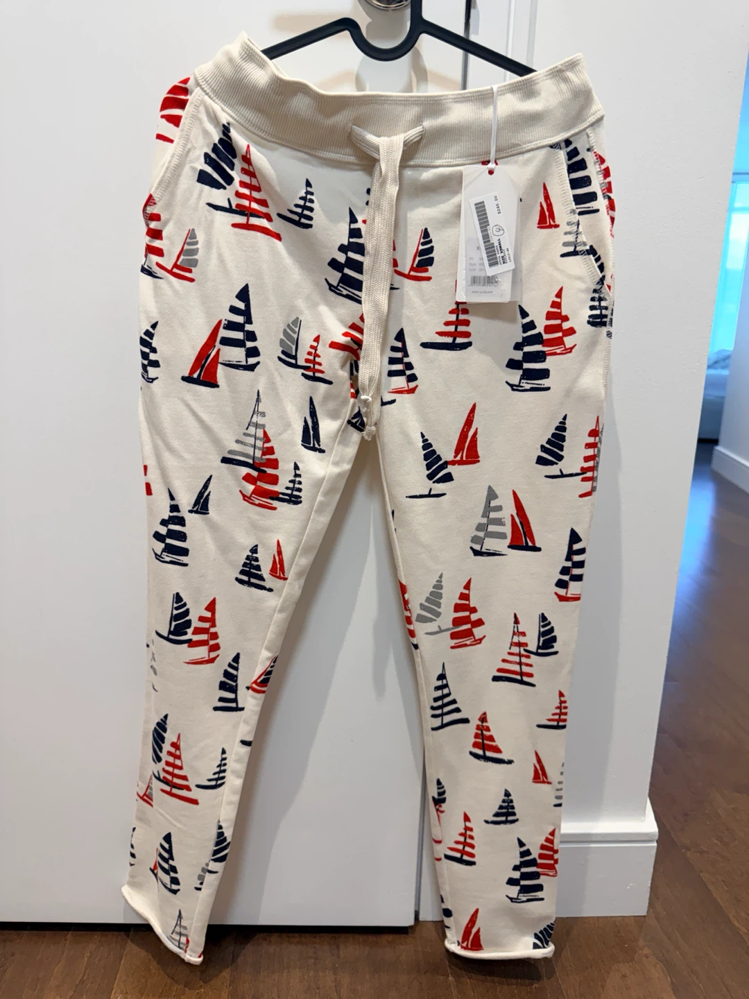 Juvia Sailboat Print Jogger Pants XS