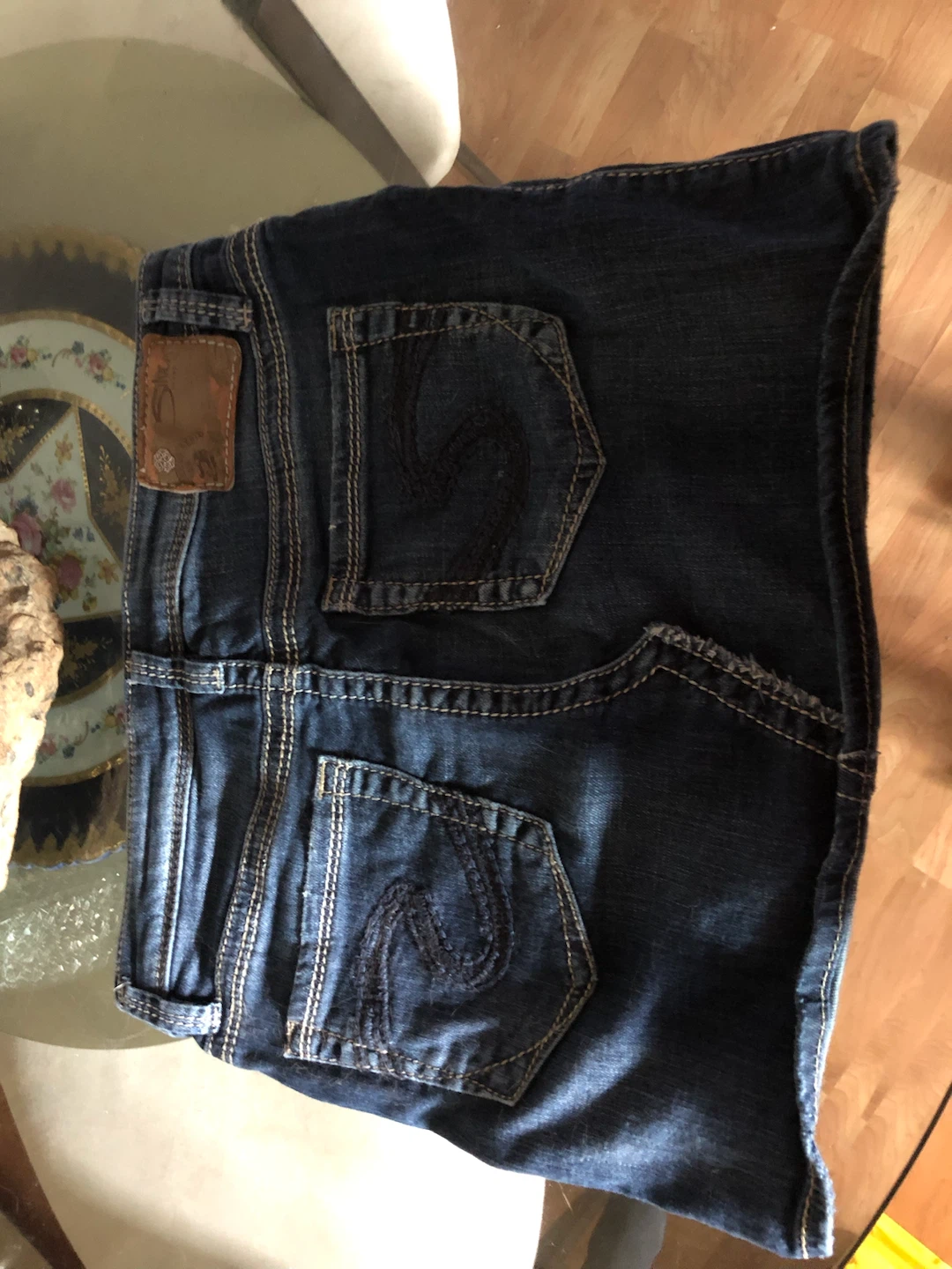 Silver Jeans Co. Women's Jean skirt Size W27 - photo 3