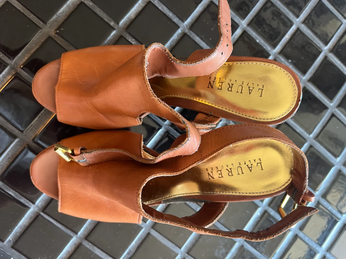 Ralph Lauren slingback heels - photo 2