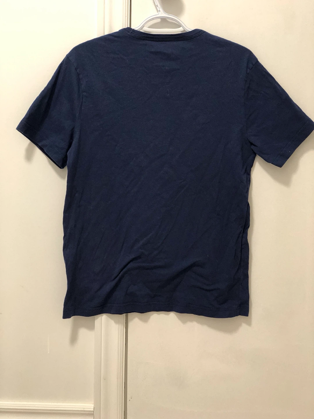 Preowned Levi’s T-Shirt Men Medium Blue Navy Cotton Casual Style - photo 4