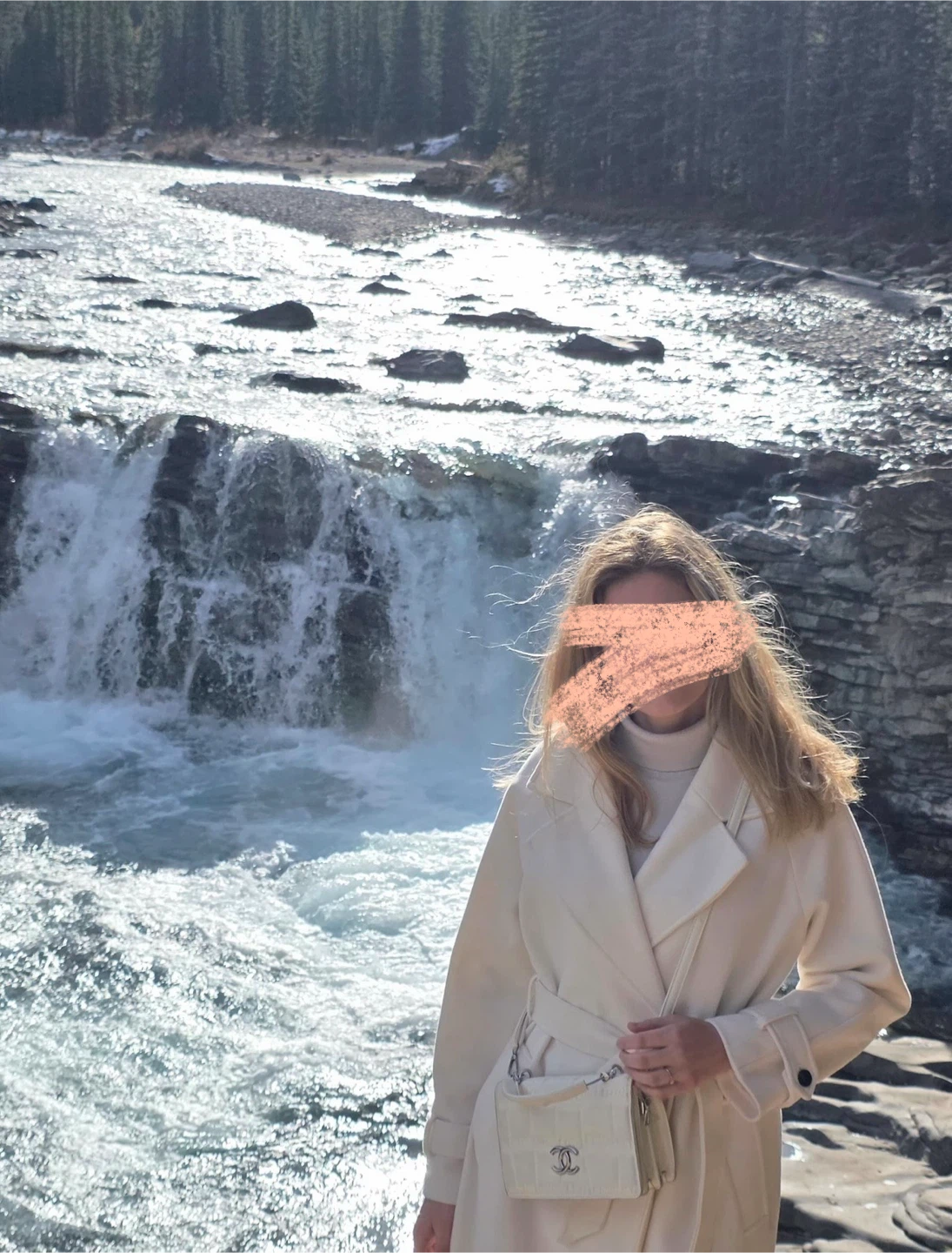 White Belted Trench Coat - photo 3