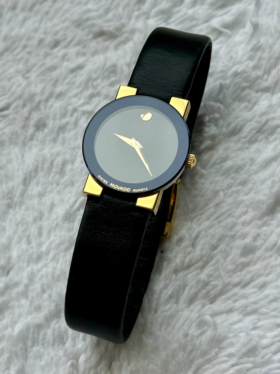 Vintage Movado Museum Quartz Watch