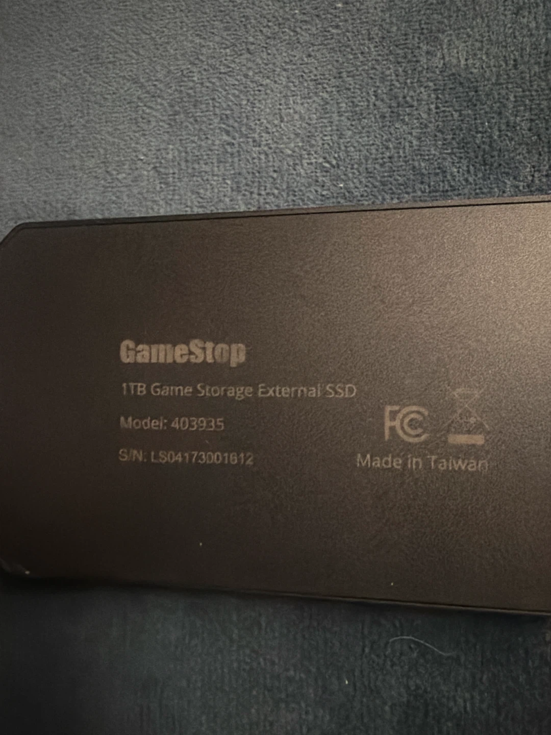 GameStop 1TB Game Storage External SSD - photo 2