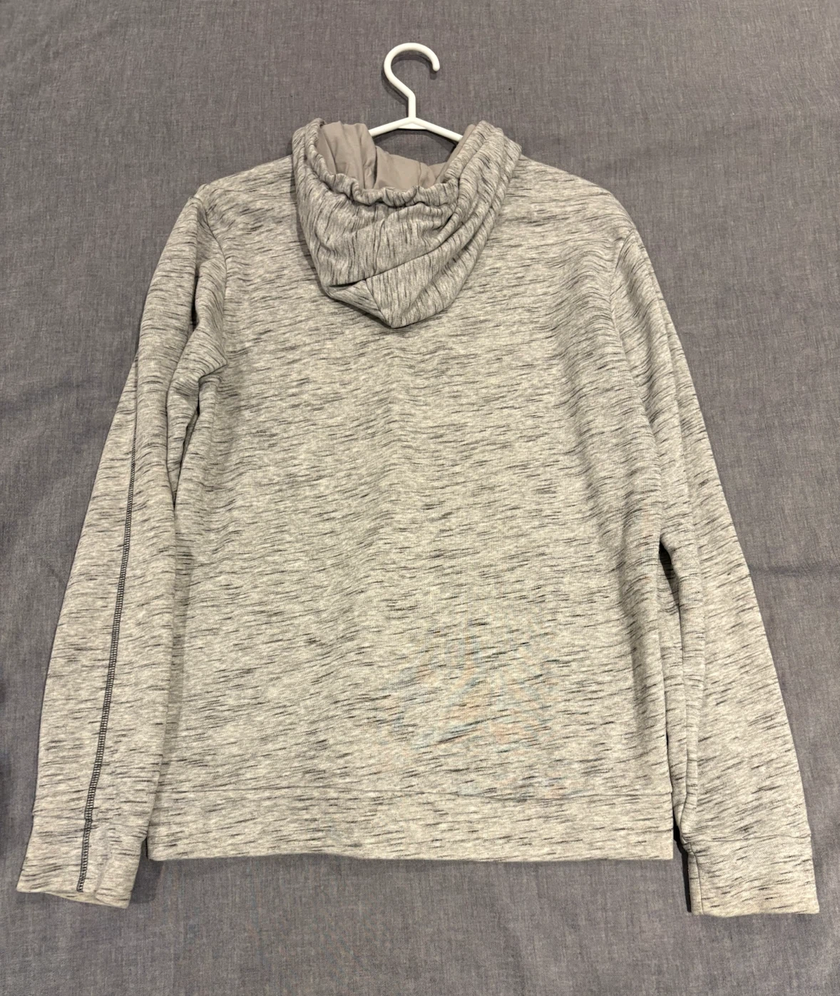 Adidas Grey Heathered Hoodie - photo 2
