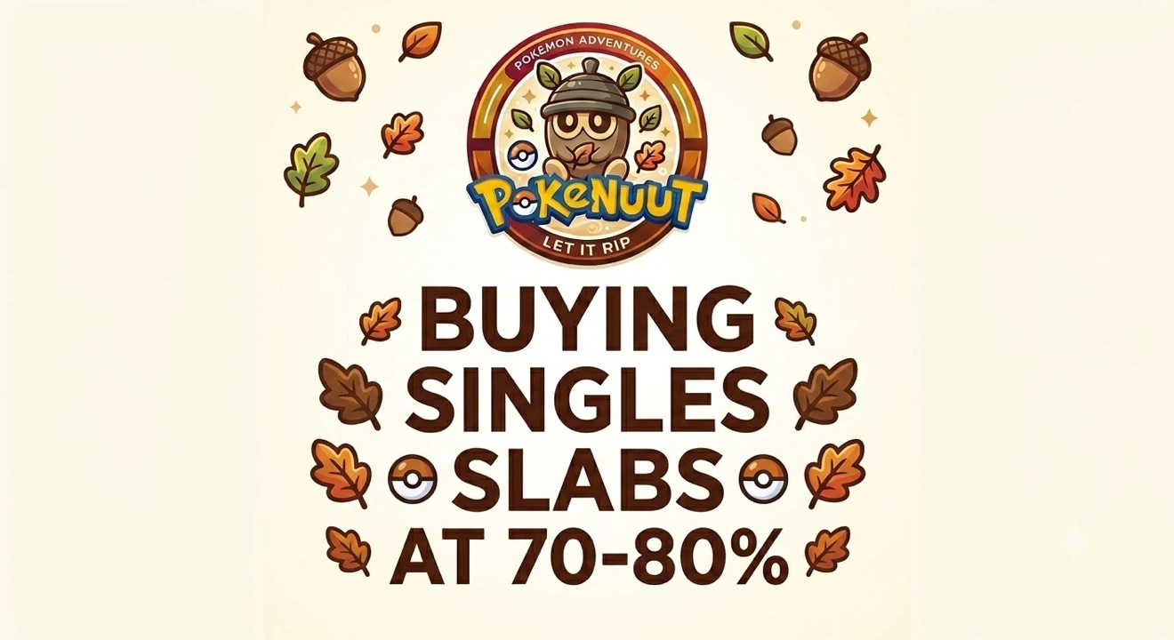 Pokenuut Pokemon Adventures Buying Singles/Slabs