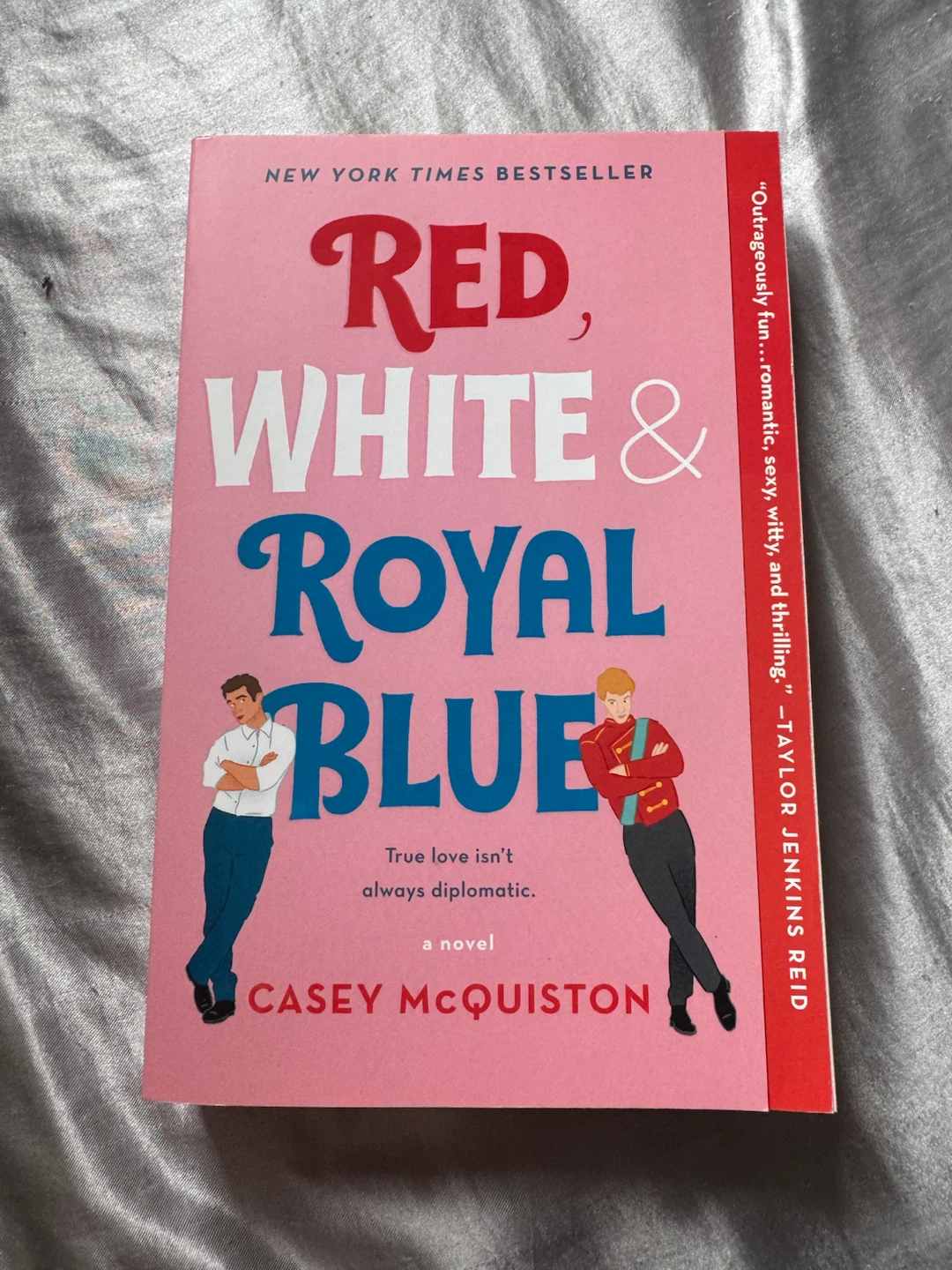Red, White & Royal Blue Novel by Casey McQuiston