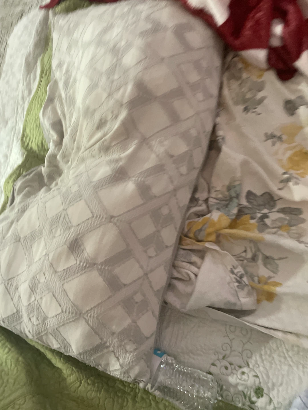 Decorative Pillow Cover - Diamond Pattern