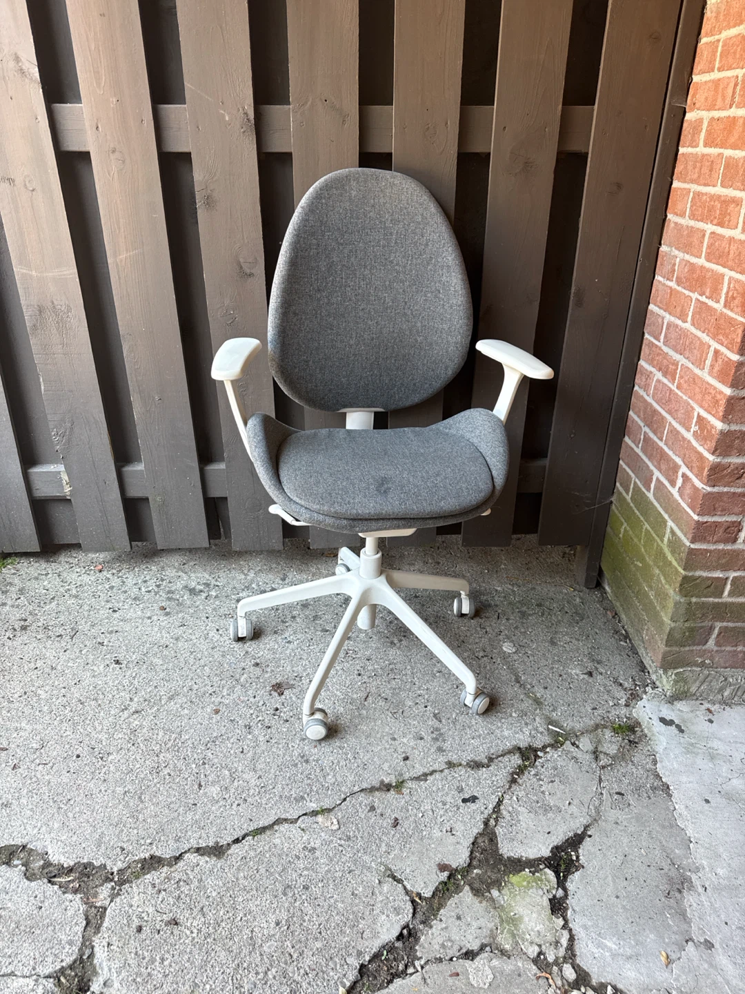 Grey Fabric Office Chair