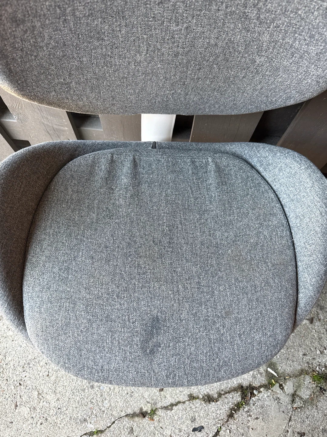 Grey Fabric Office Chair - photo 4